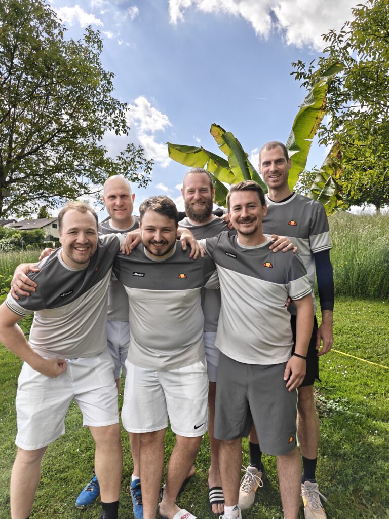 Mannschaftsfoto TCA Herren1 in Blitzenreute
