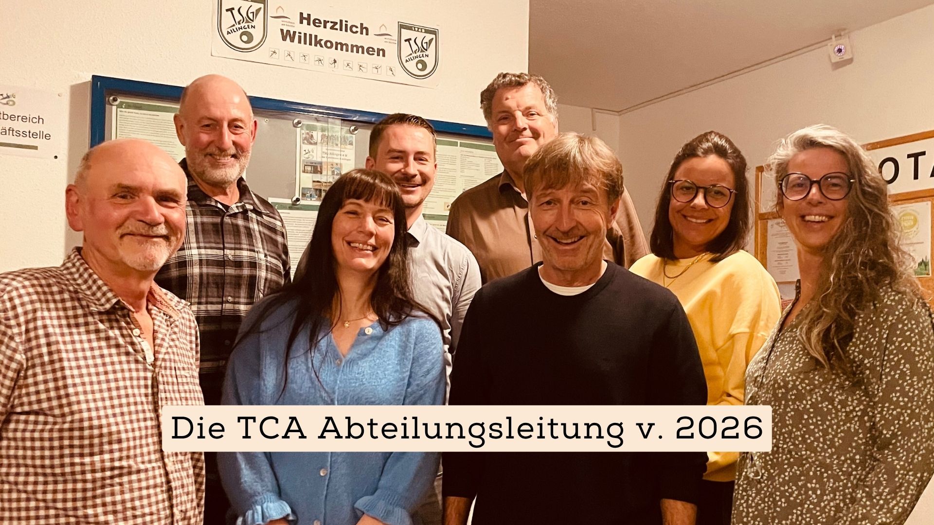 Abteilungsversammlung beim TCA